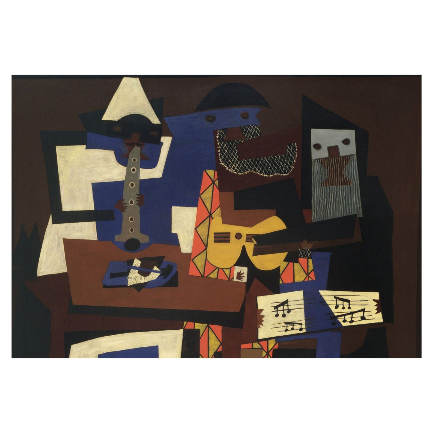 Picasso's "The Musicians" Art Print - Cubism Masterpiece