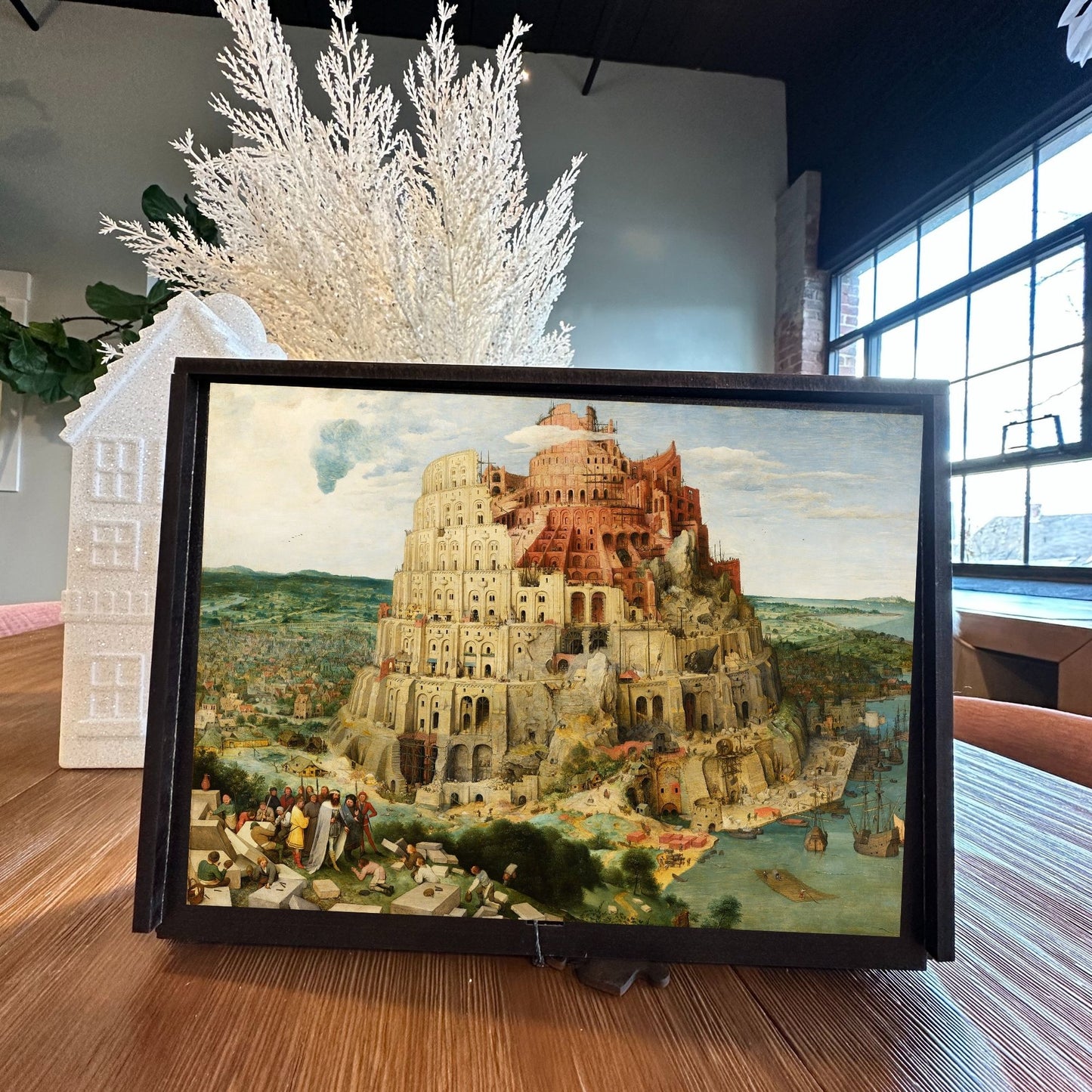 Pieter Bruegel 'Babel Tower' | Medieval Wooden Jigsaw Puzzle