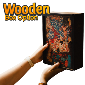 Custom Wooden Puzzles with Logo | Corporate Gifts & Events | Pack of 10 (300 pcs)