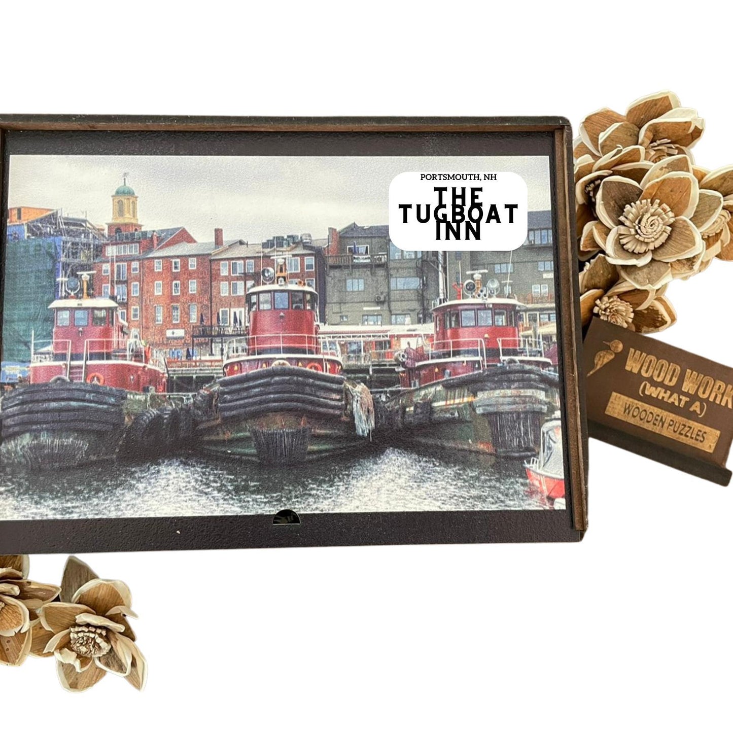 Custom Branded Wooden Puzzle with Company Logo