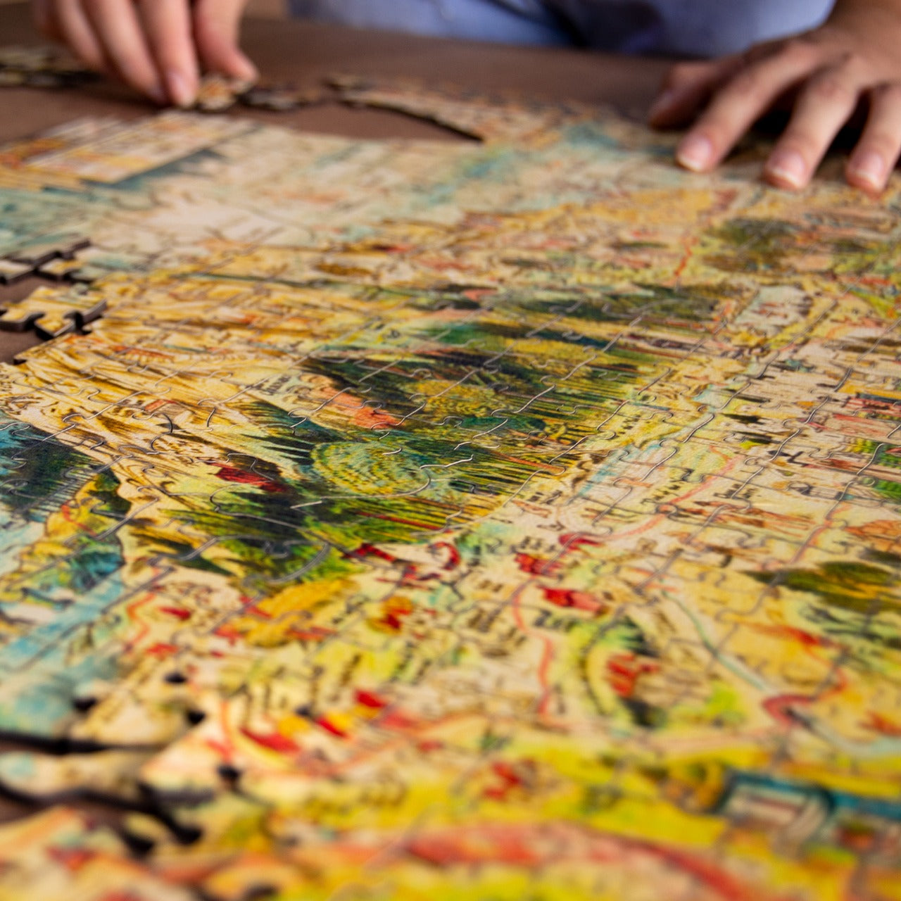 Fairy Land Wooden Vintage Puzzle