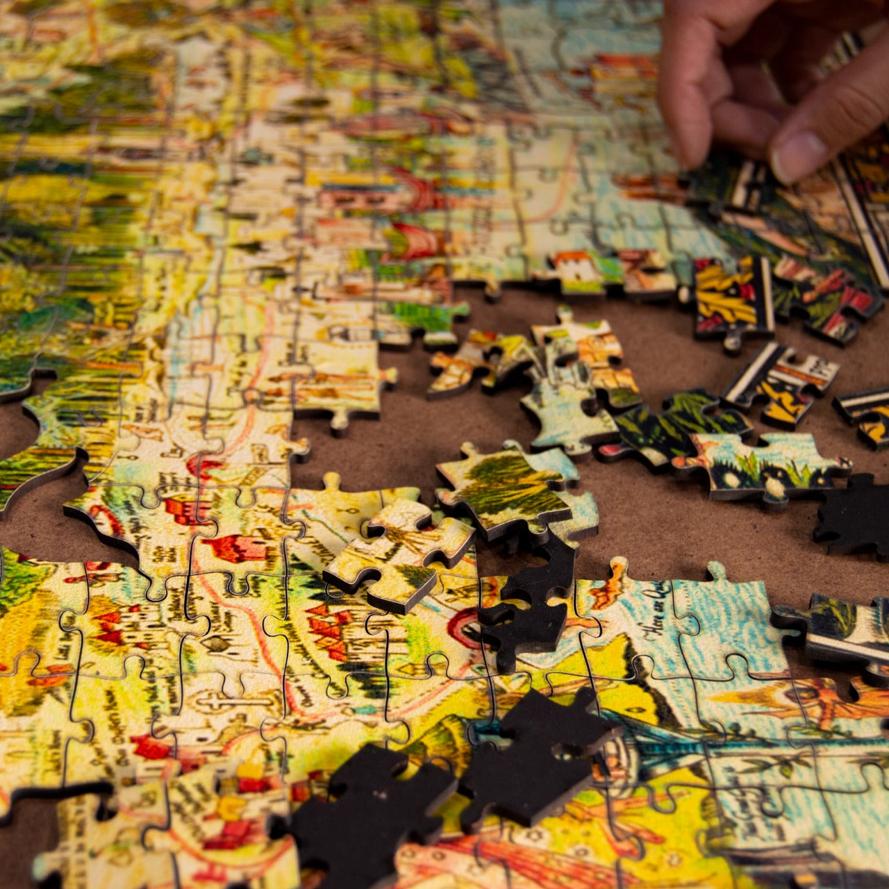 Fairy Land Wooden Vintage Puzzle