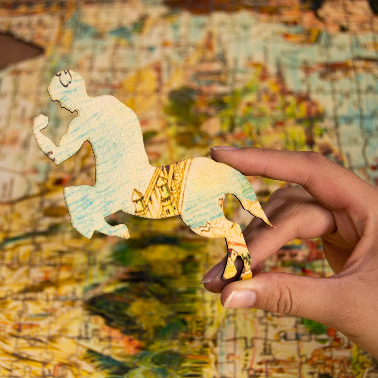 Fairy Land Wooden Vintage Puzzle