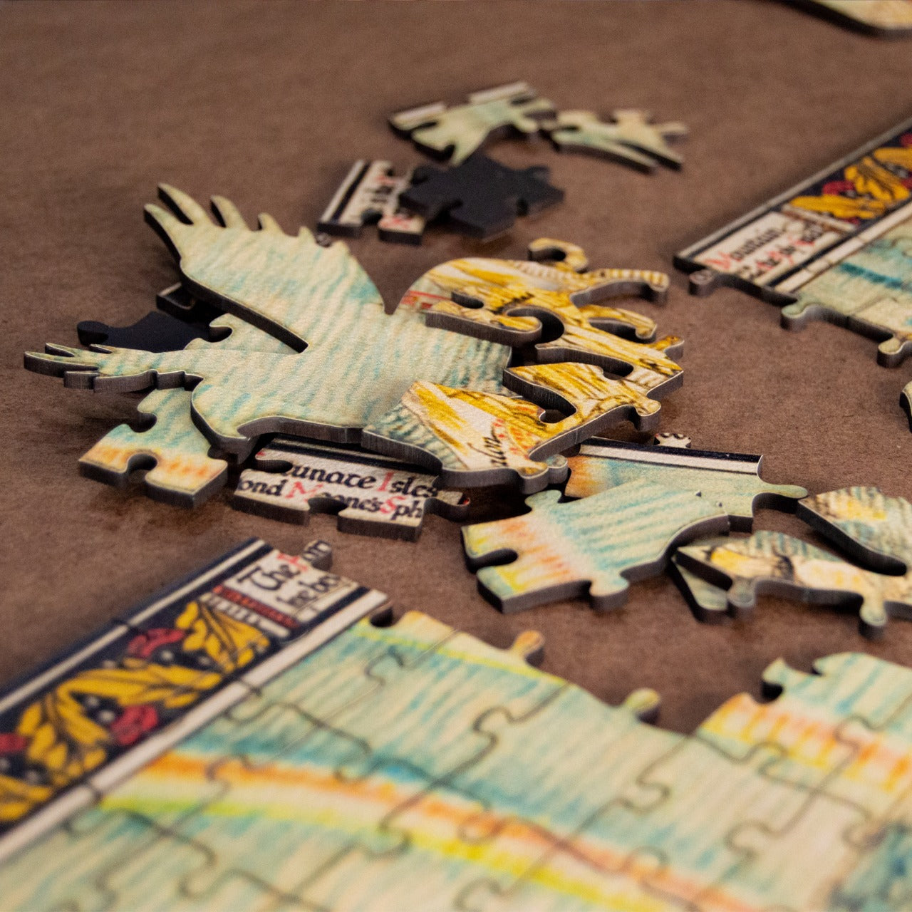 Fairy Land Wooden Vintage Puzzle