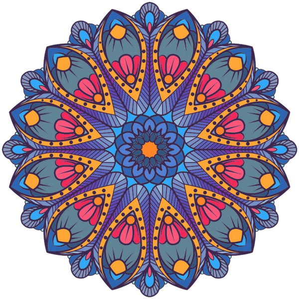 Mandala Wooden Puzzle "LOTUS" | Whimsies edition | Adult Jigsaw Puzzle | up to 31 inches
