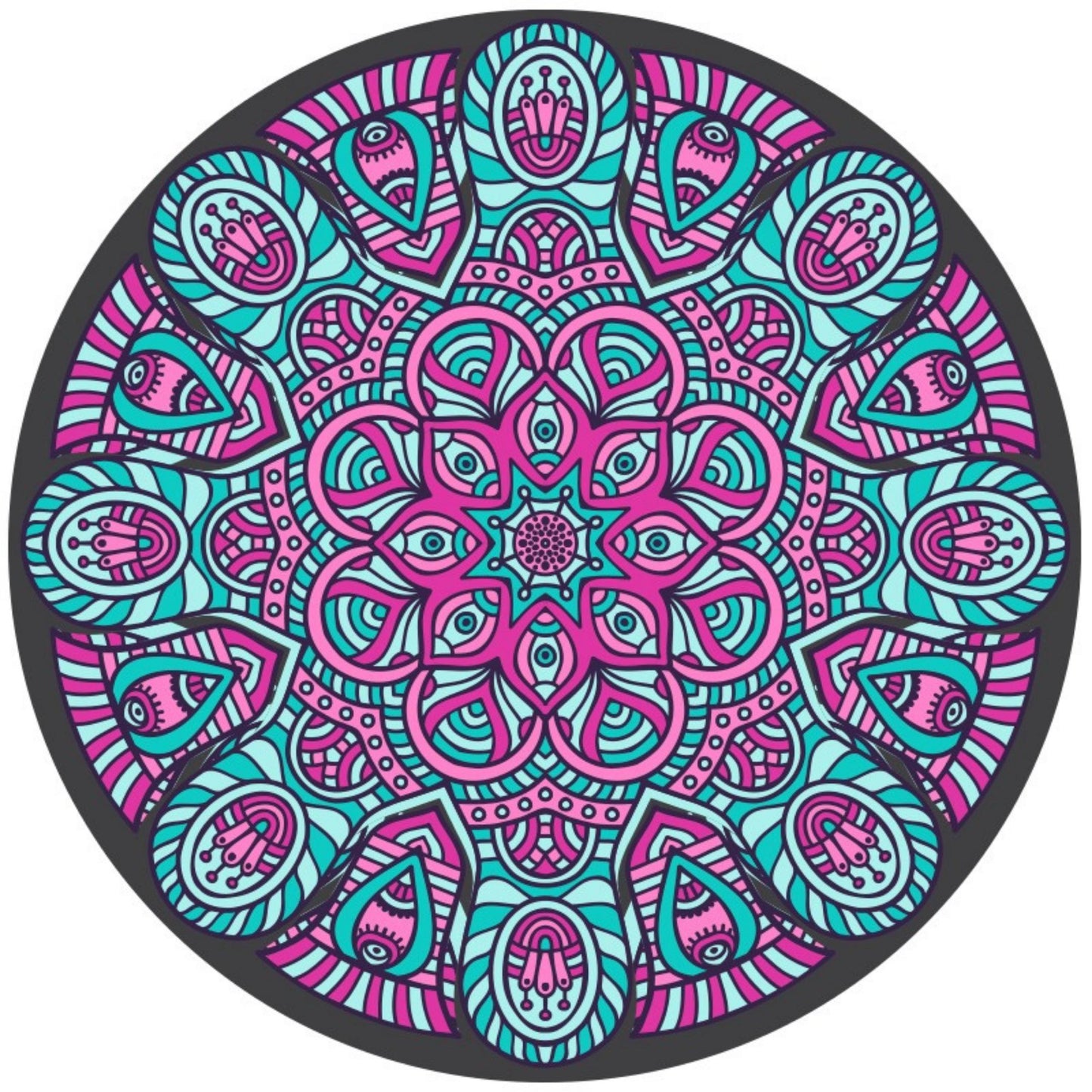 Mandala Wooden Puzzle "ORIGIN" | Whimsies edition | Adult Jigsaw Puzzle | up to 31 inches