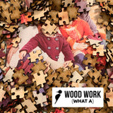 1500 PIECES: Panoramic Wooden Photo Puzzle