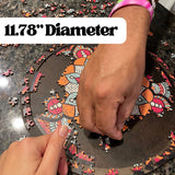 MINI CUSTOM-PHOTO Wooden Puzzle + jigsaw puzzle board | 11" Diameter