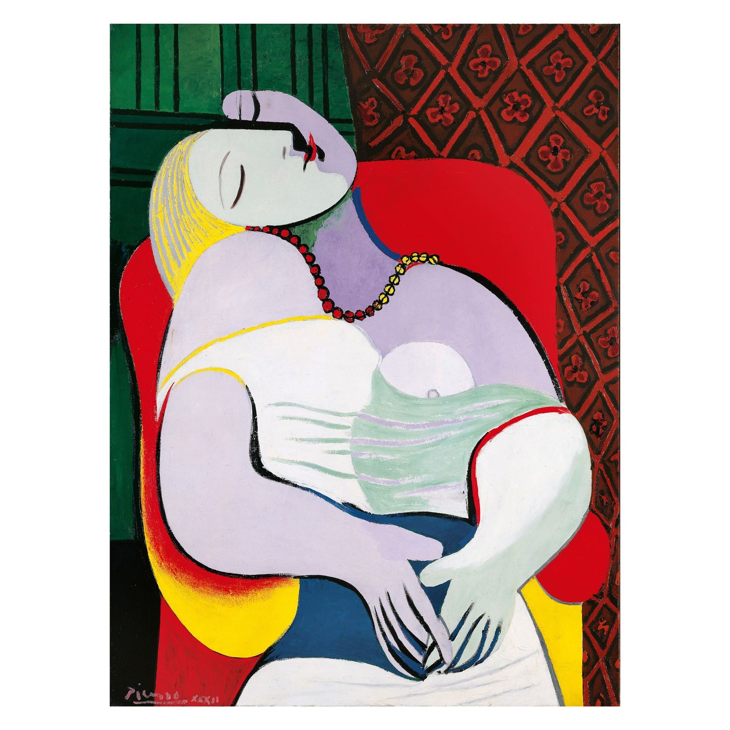 Picasso Le Reve Wooden Puzzle | Picasso Fine Art The Dream Jigsaw Puzzle