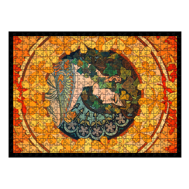 Journey into Art Nouveau: Alphonse Mucha | Wooden Jigsaw Puzzle | IVY
