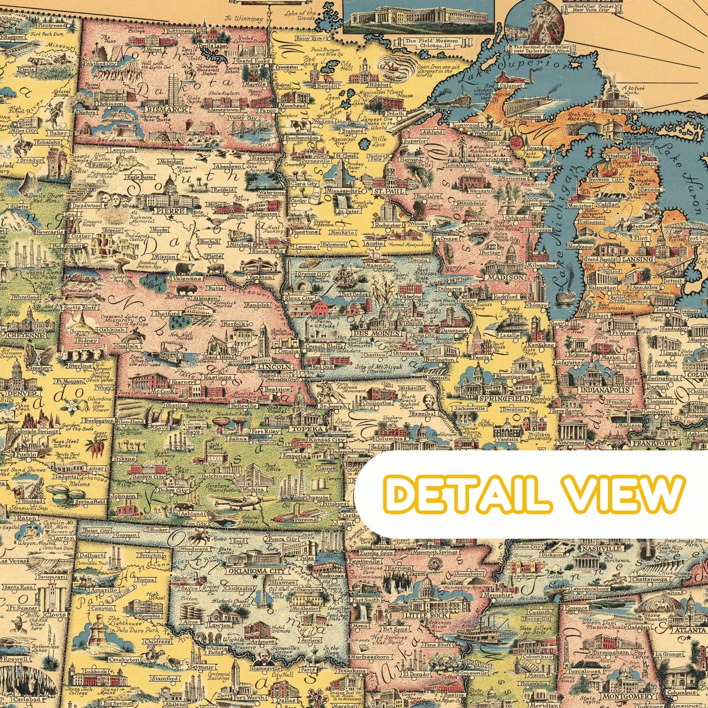 America Wonderland by Chase - Premium Wooden Puzzle