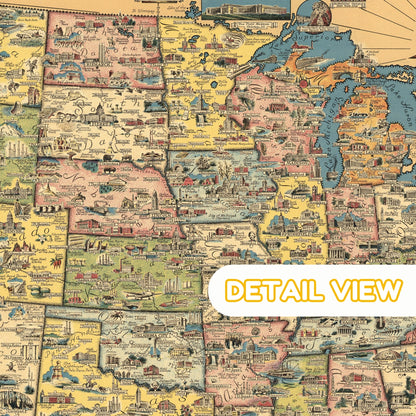 America Wonderland by Chase - Premium Wooden Puzzle