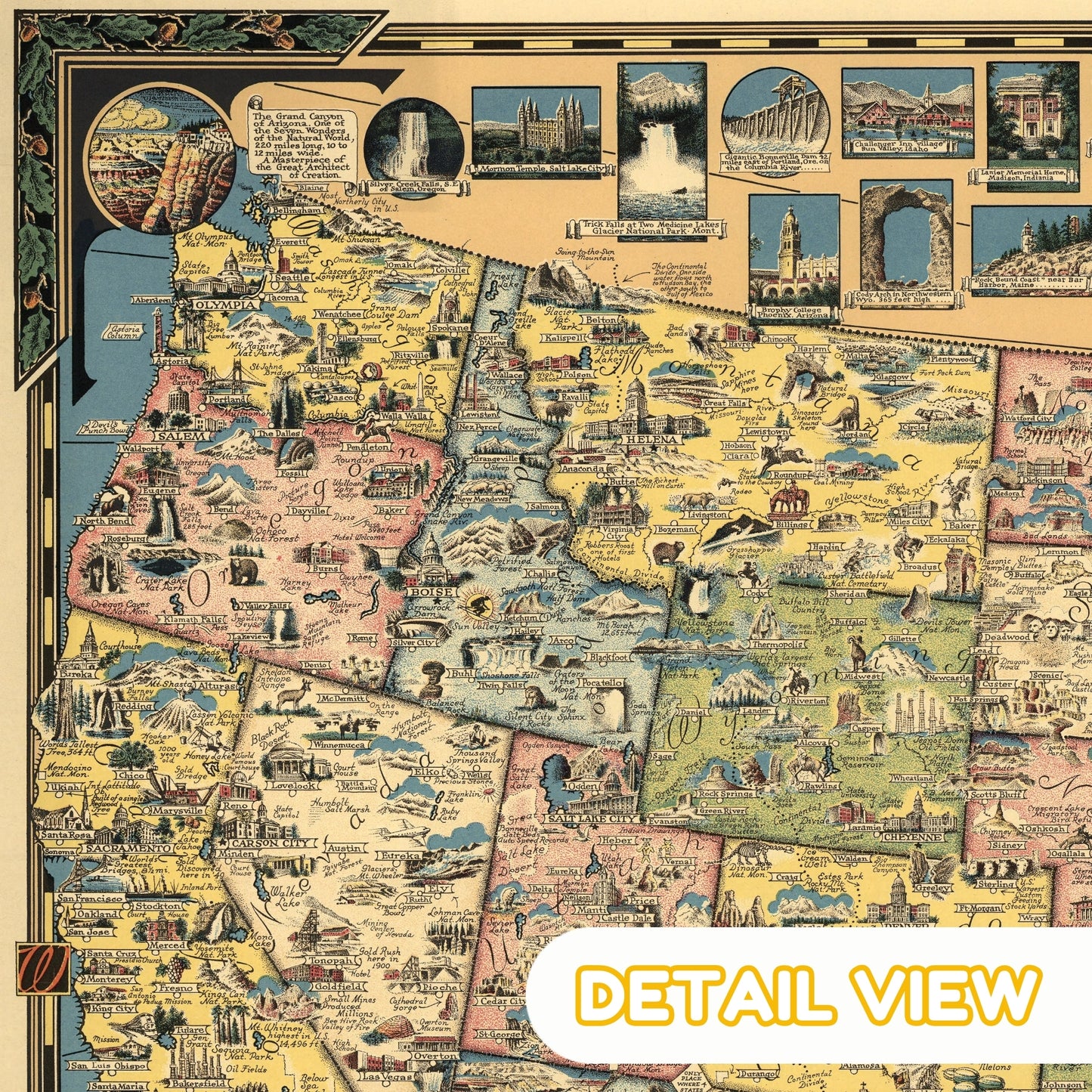 America Wonderland by Chase - Premium Wooden Puzzle