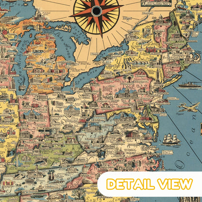 America Wonderland by Chase - Premium Wooden Puzzle