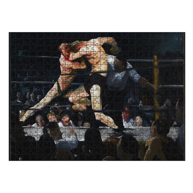 Stag at Sharkey's Wooden Puzzle | George Bellows | Fine Art Jigsaw Puzzle