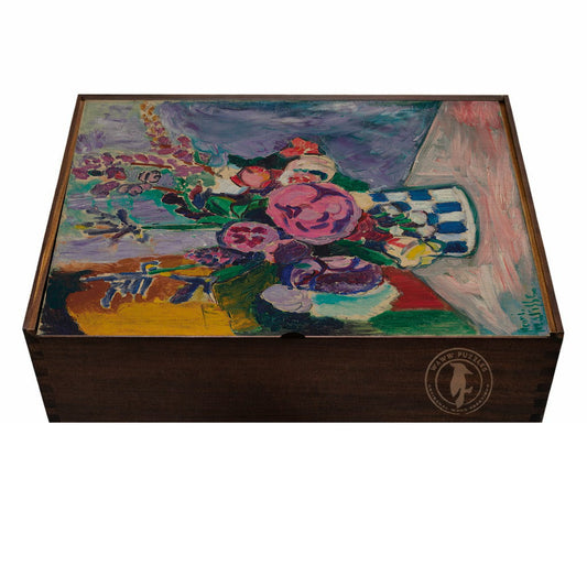 Henri Matisse Peonies and Irises Wooden Jigsaw Puzzle