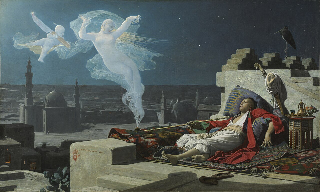 Jean Lecomte du Nouÿ's 'A Eunuch's Dream' capturing Orientalist fantasy and desire.