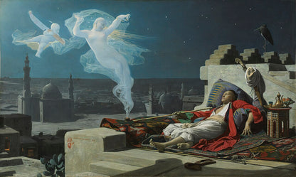 Jean Lecomte du Nouÿ's 'A Eunuch's Dream' capturing Orientalist fantasy and desire.