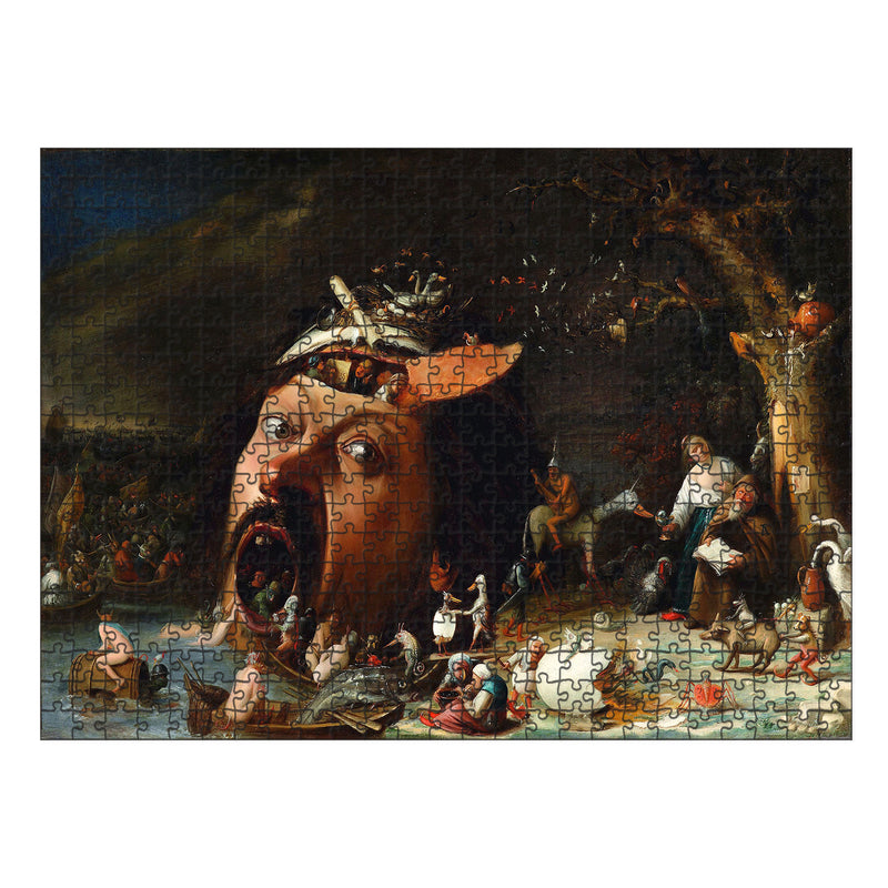 Temptation of Saint Anthony by Joos Van Craesbeeck | Wooden Puzzle | Adult Jigsaw
