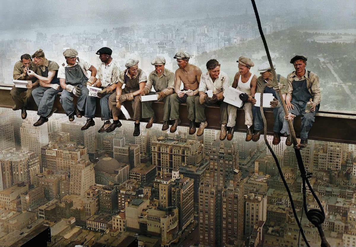 Vintage Skyscraper NY photo - Premium Wooden Puzzle