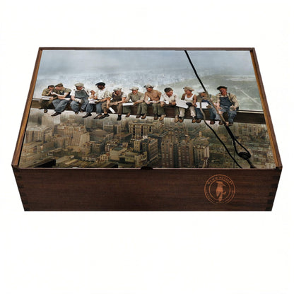 Vintage Skyscraper NY photo - Premium Wooden Puzzle