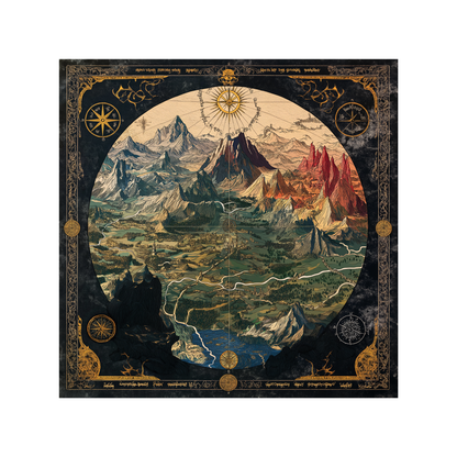 Middle Earth Wooden Puzzle | Jigsaw Tolkien's inspired 'Cartographer'