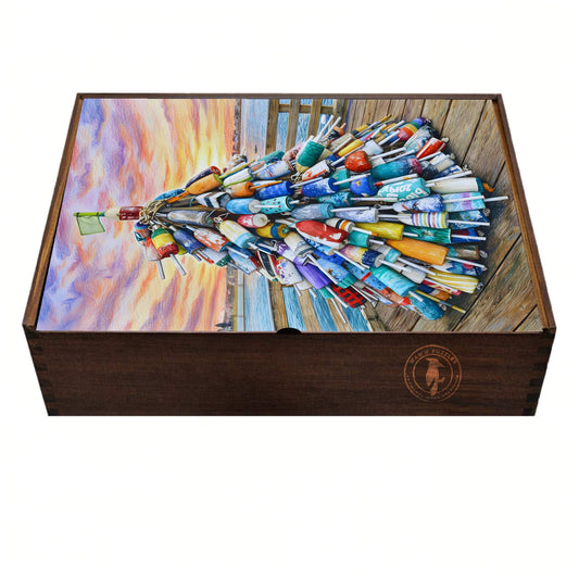 Maine Buoys - Premium Wooden Jigsaw Puzzle