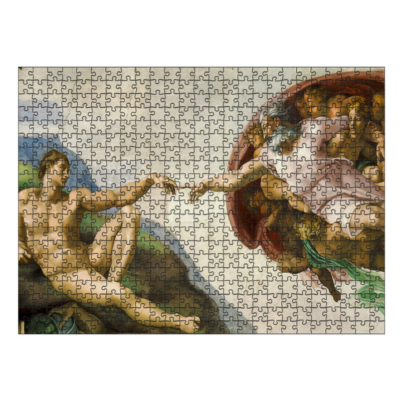 Creation of Adam Wooden Puzzle | Michaelangelo | Fine Art Jigsaw Puzzle