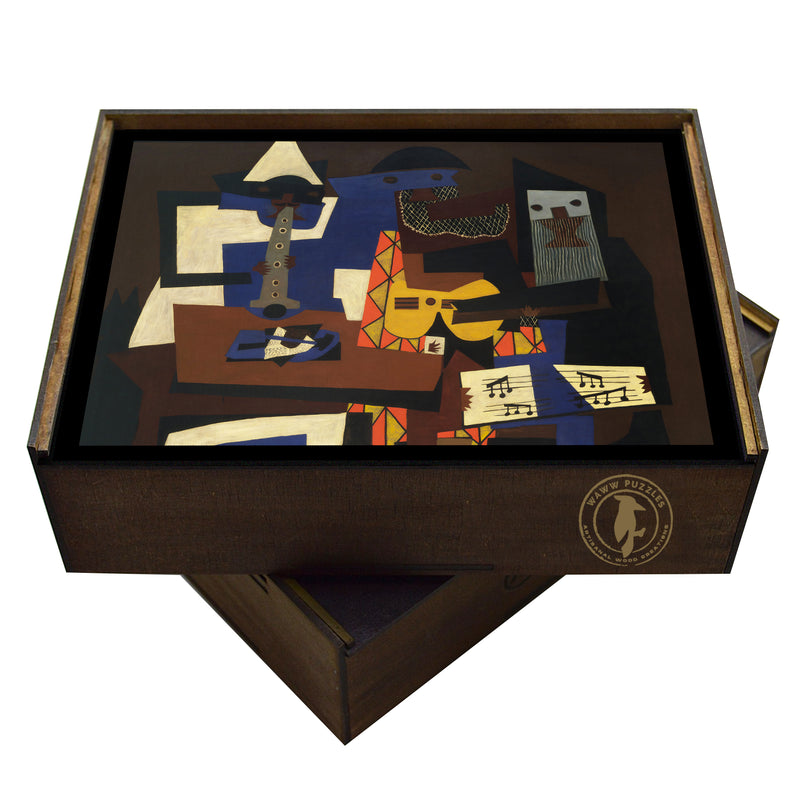 Picasso The Musicians Wooden Puzzle | Picasso Fine Art Jigsaw Puzzle