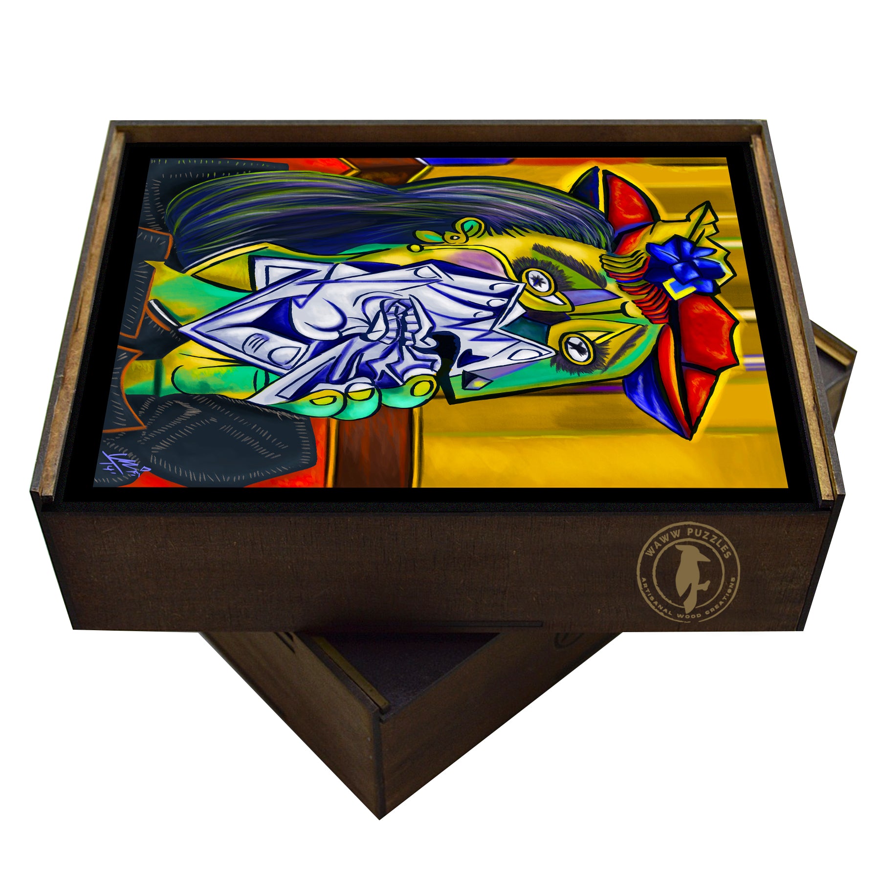 wooden jigsaw Puzzle for Picasso fans and Cubism aficionados