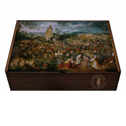 Pieter Bruegel the Elder — The Procession to Calvary — Wooden Jigsaw Puzzle