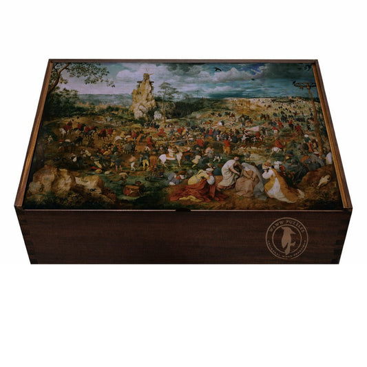 Pieter Bruegel the Elder — The Procession to Calvary — Wooden Jigsaw Puzzle