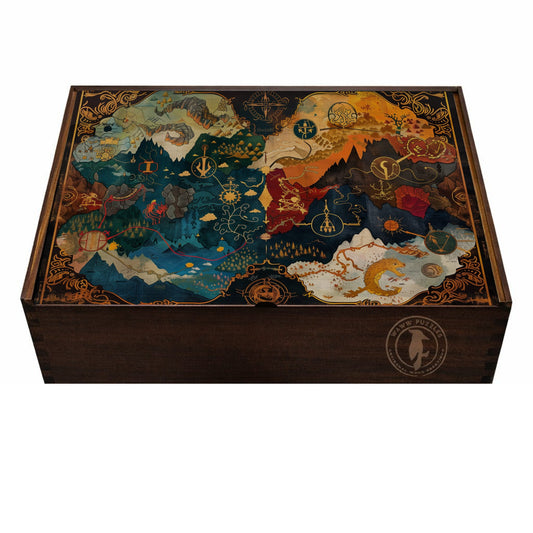 Middle Earth Wooden Puzzle | Jigsaw Tolkien's inspired "Realm of Legends"