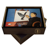 Magical Magritte: Clairvoyance Wooden Jigsaw Puzzle