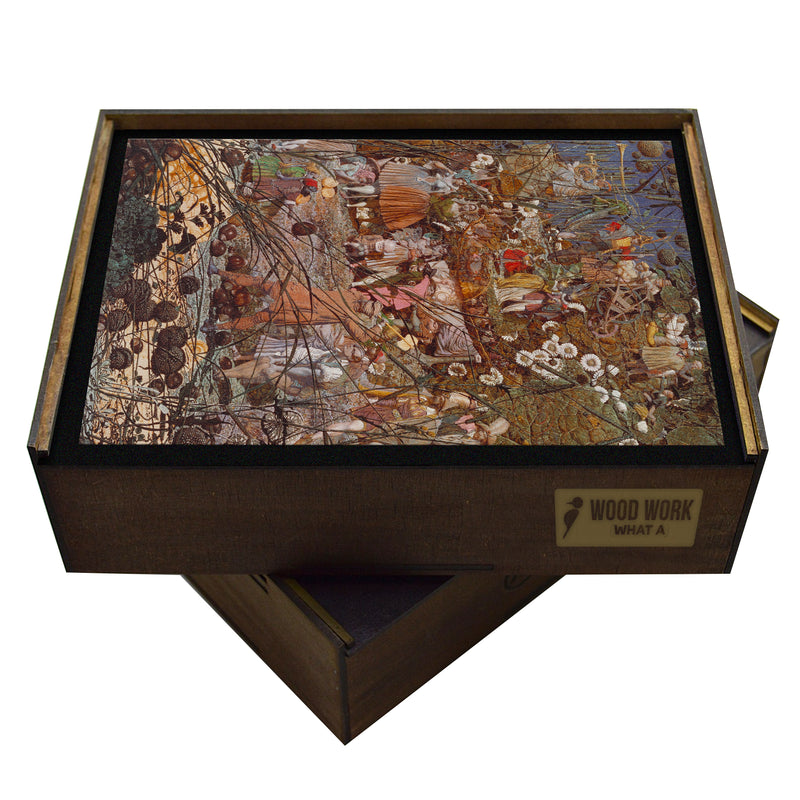 Richard Dadd  Wooden Puzzle | The Fairy Fellers Master Stroke | Jigsaw Puzzle For Adults | Fine Art Jigsaw Puzzle