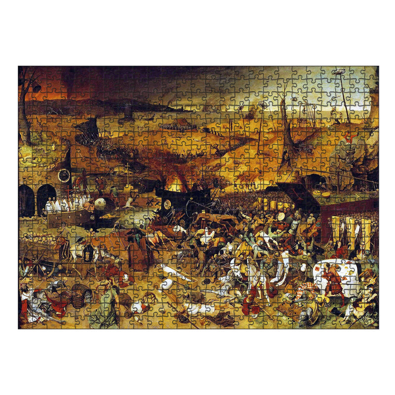 The Triumph of Death by Pieter Bruegel the Elder Wooden Puzzle | Jigsaw Puzzle For Adults | Fine Art Jigsaw Puzzle