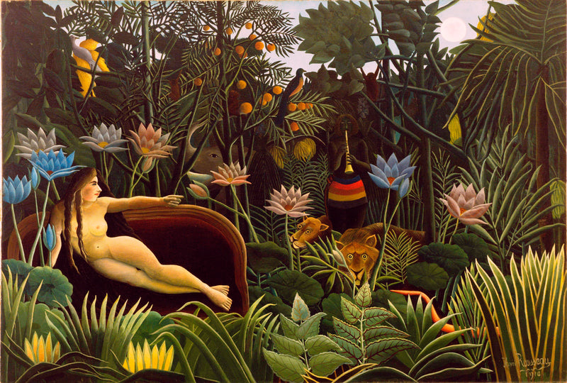 Henri Rosseau Wooden Puzzle | The Dream | Fine Art Jigsaw Puzzle