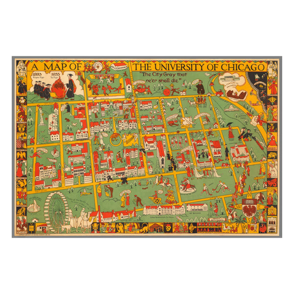 University of Chicago Wooden Puzzle | Adult Jigsaw Puzzle | CHICAGO | WHIMSICAL