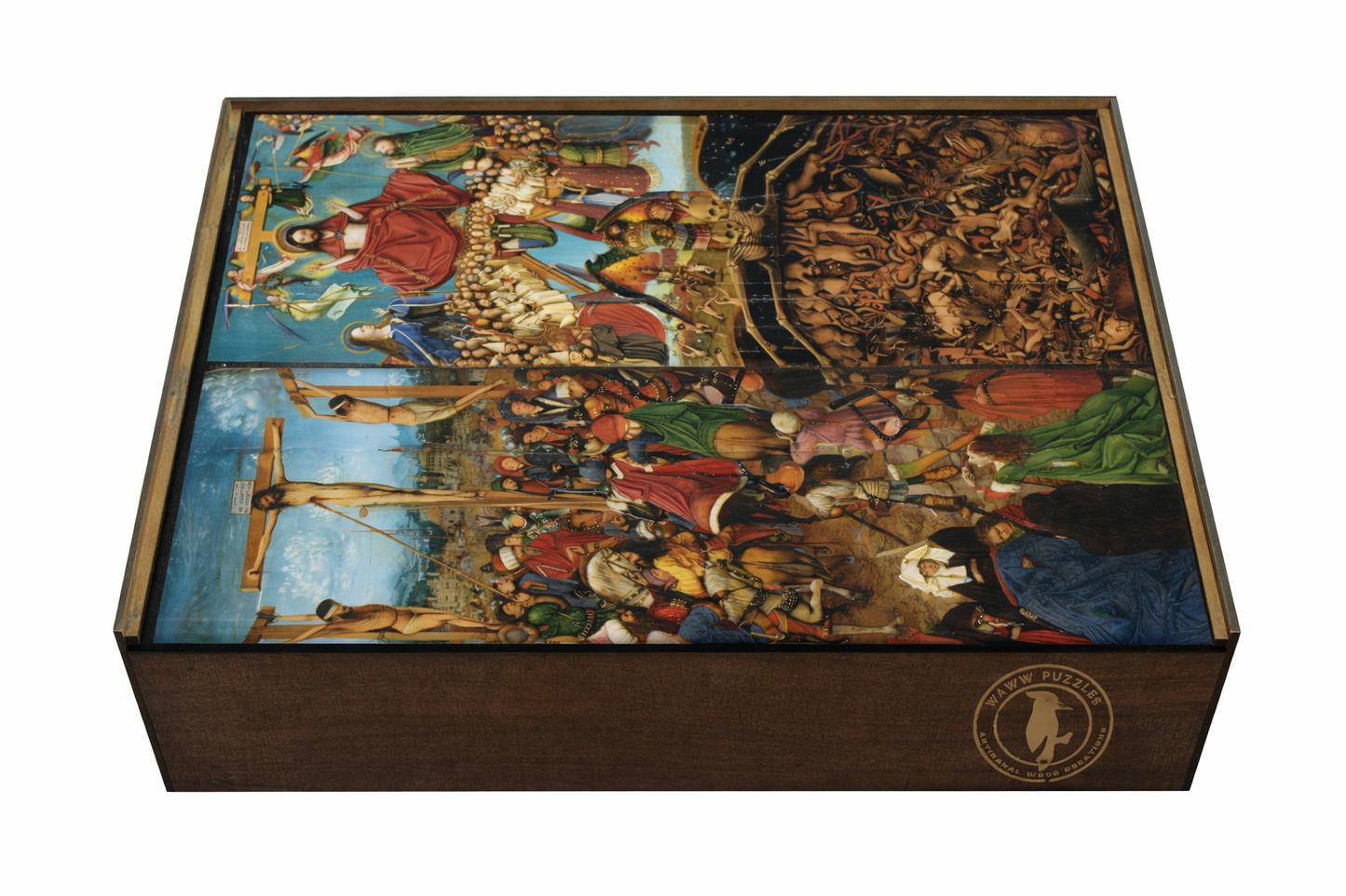 The Last Judgment by Van Eyck - Premium Wooden Puzzle