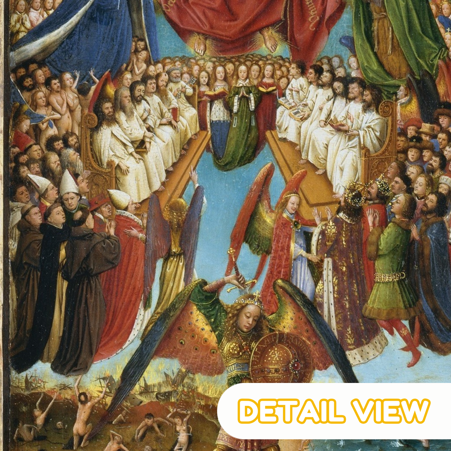 The Last Judgment by Van Eyck - Premium Wooden Puzzle