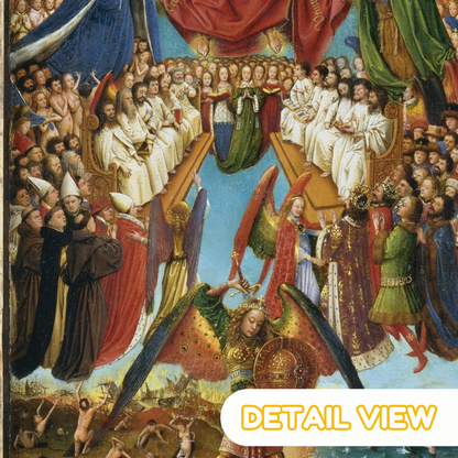 The Last Judgment by Van Eyck - Premium Wooden Puzzle