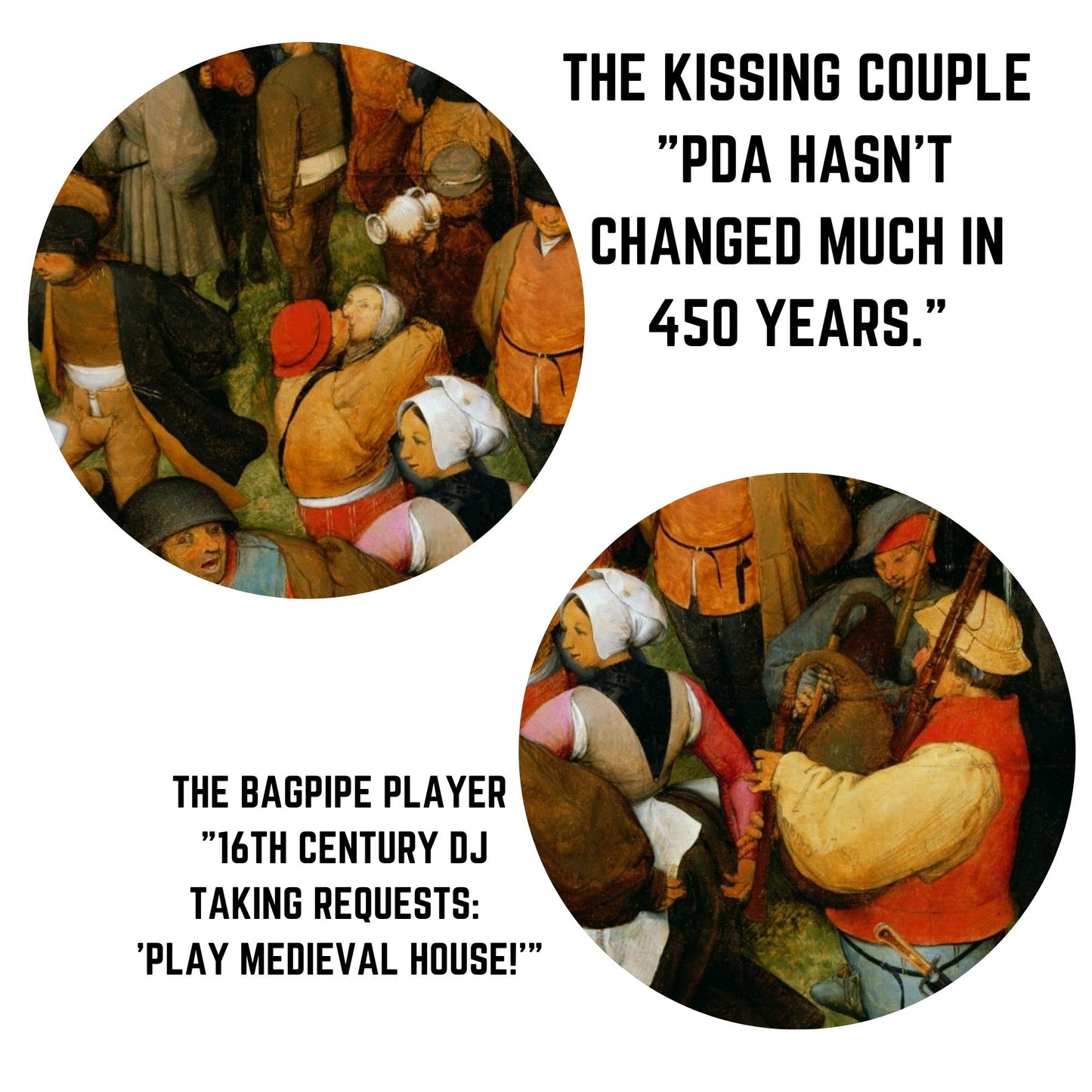 Pieter Bruegel 'The Wedding Dance' |  Medieval Wooden Jigsaw Puzzle