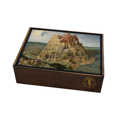Pieter Bruegel 'Babel Tower' |  Medieval Wooden Jigsaw Puzzle