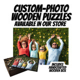 WASHINGTON Pic Tour Map Wooden Puzzle | Adult Jigsaw | Unique gifts | Map Collector gifts