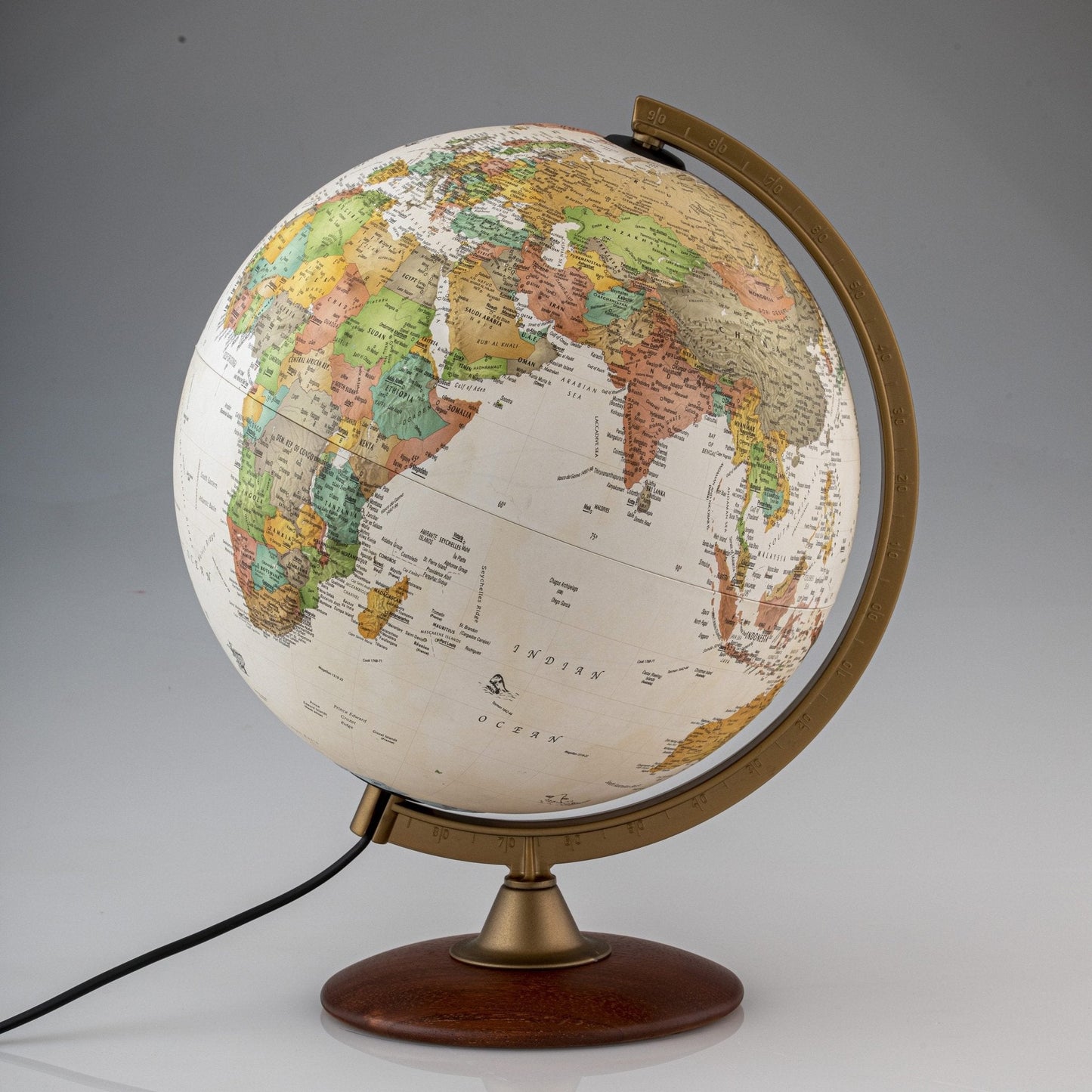 Colombo Raised Relief Globe
