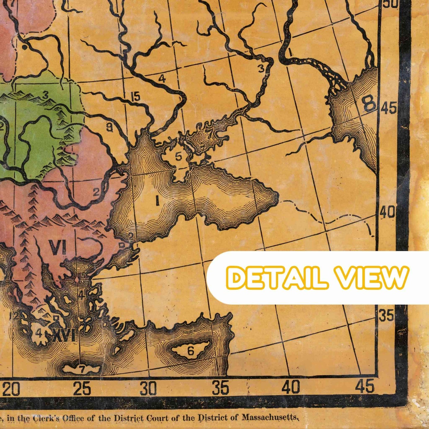 Fowle's Outline Maps by William B. Fowle - Wooden Puzzle