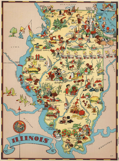 Illinois by Ruth Taylor White - Premium Wooden Jigsaw Puzzle