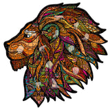 Animal Totem Wooden Puzzle "LION" | Whimsies edition