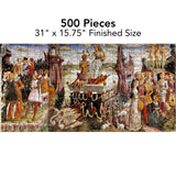 Francesco del Cossa Wooden Puzzle | Triumph Venus | Jigsaw Puzzle For Adults | Fine Art Jigsaw Puzzle