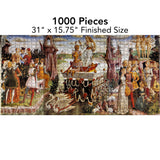 Francesco del Cossa Wooden Puzzle | Triumph Venus | Jigsaw Puzzle For Adults | Fine Art Jigsaw Puzzle